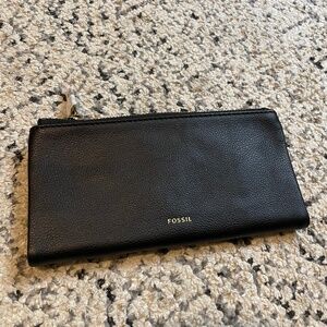 Fossil LAINIE CLUTCH BLACK wallet